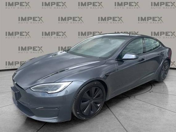 TESLA MODEL S 2022 5YJSA1E56NF489402 image